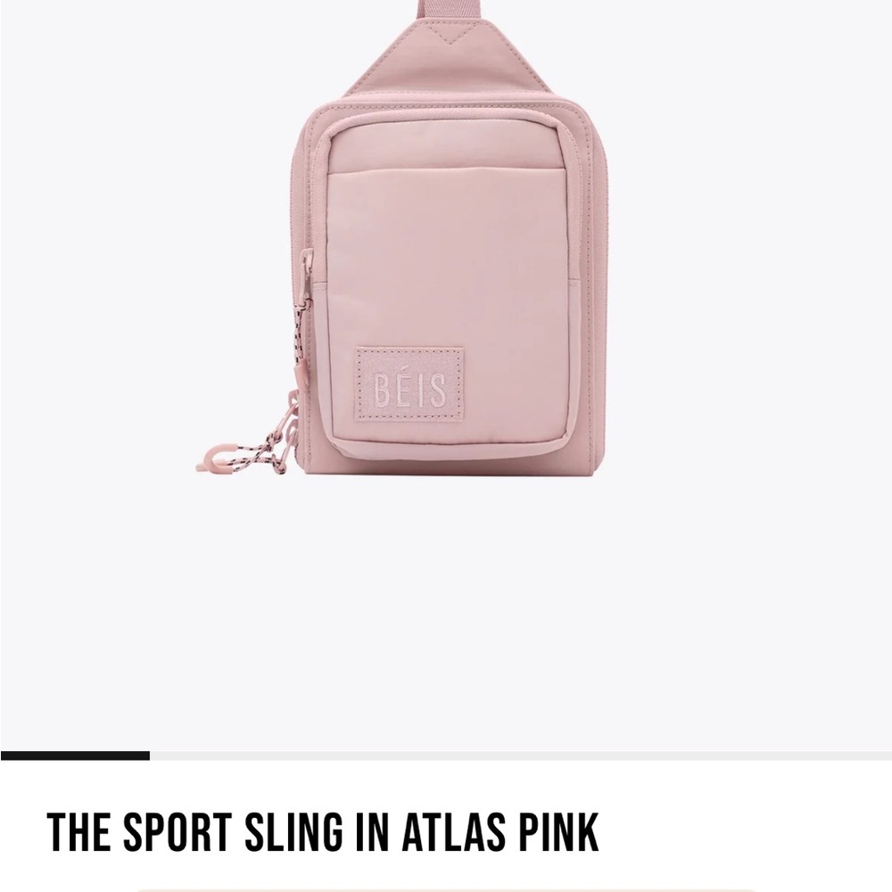 BEIS Atlas Pink Sport Sling